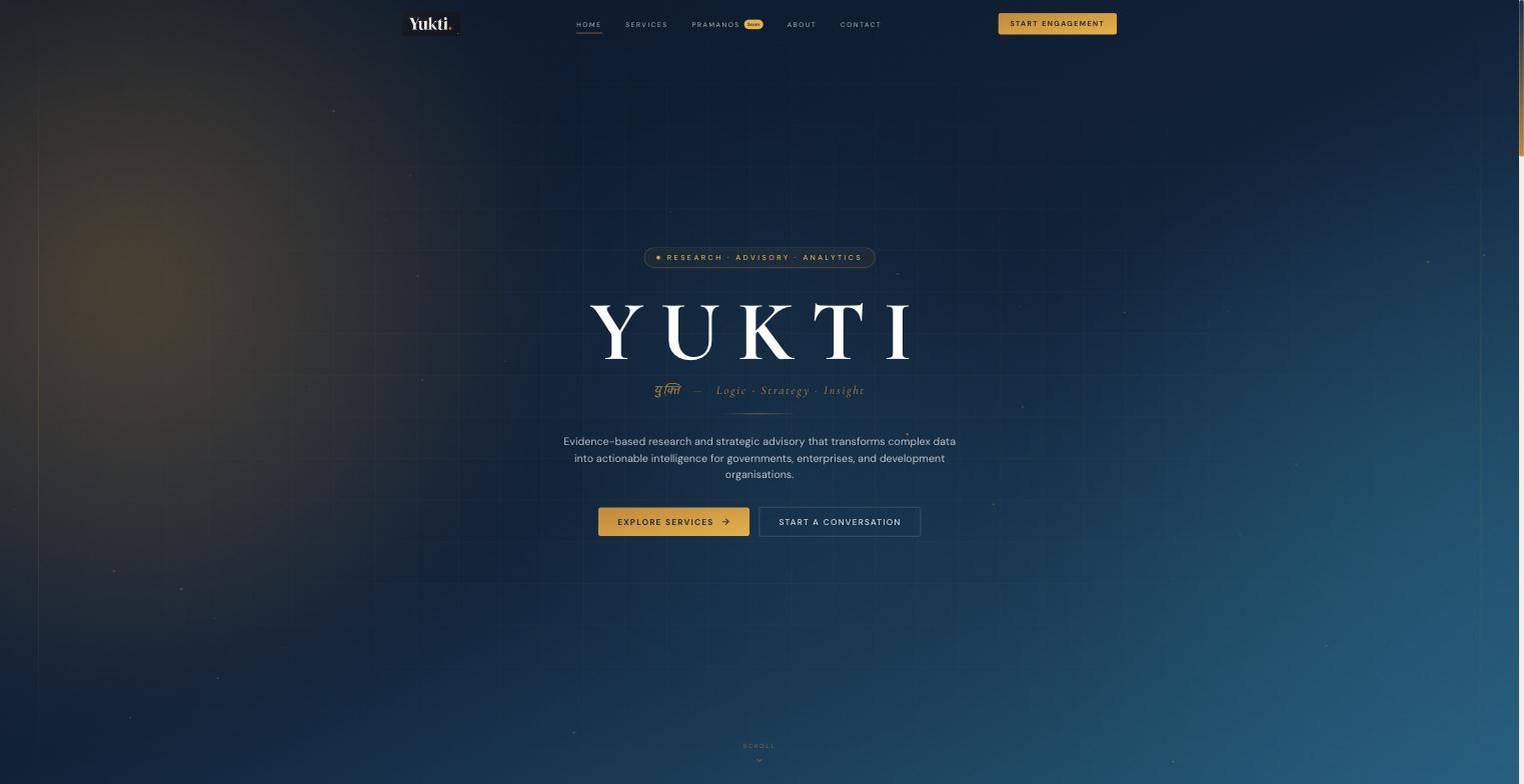 Yukti Research & Advisory